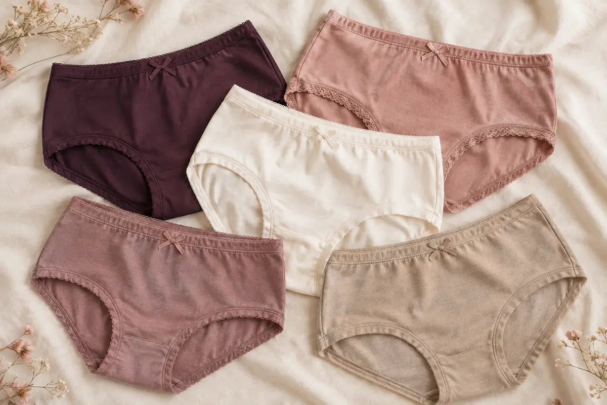 Shortys de lingerie aux coupes couvrantes et aux matières douces